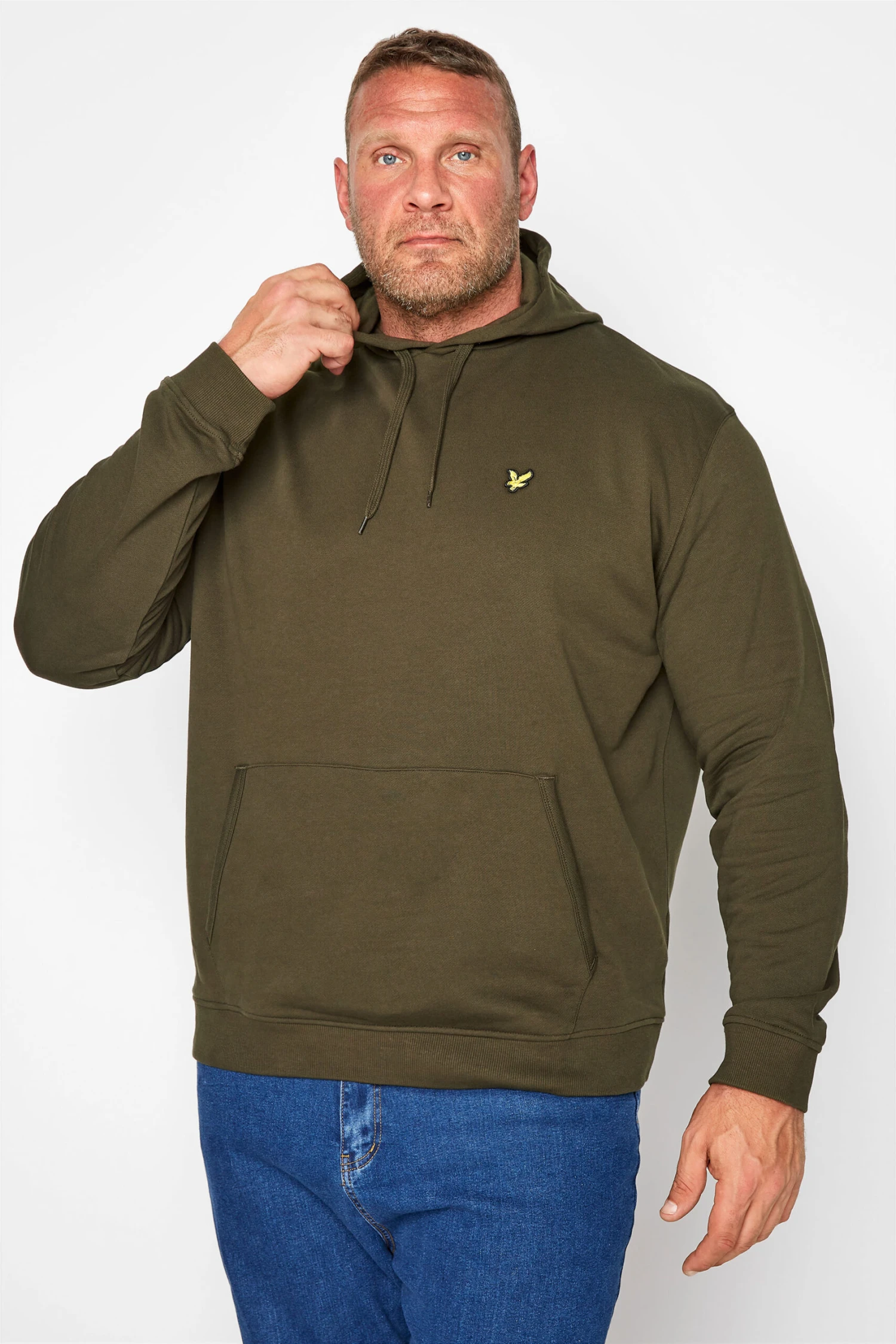 LYLE & SCOTT Big & Tall Green Hoodie 1 LYLE & SCOTT Big & Tall Green Hoodie