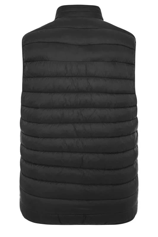 BadRhino Big & Tall Black Puffer Gilet 3 BadRhino Big & Tall Black Puffer Gilet - Image 3