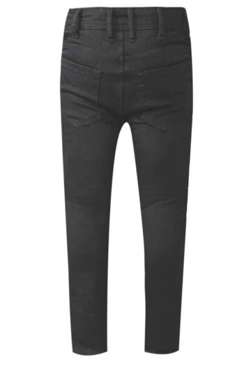 D555 Big & Tall Black Tapered Stretch Jeans