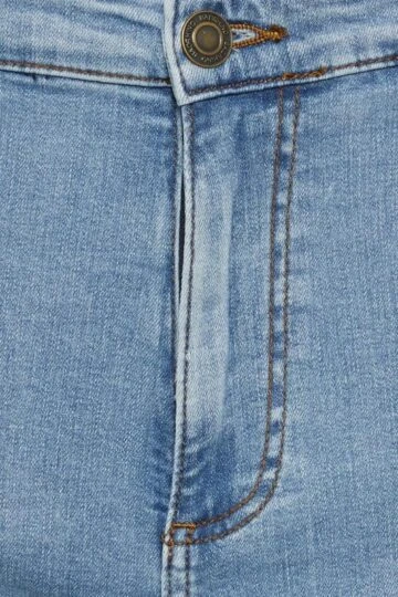 BadRhino Big & Tall Light Blue Straight Leg Stretch Jeans