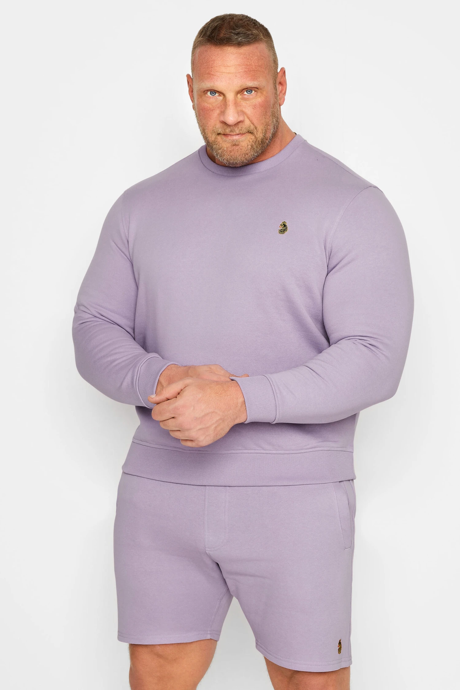 Essential Men’s Outerwear – How to Stay Stylish in Every Season 11 LUKE 1977 Big & Tall Purple Sweatshirt