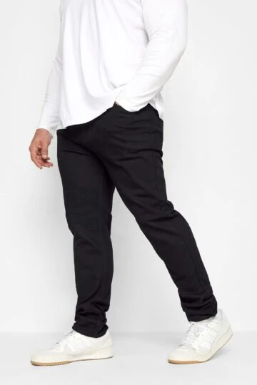 BadRhino Big & Tall Black Stretch Jean