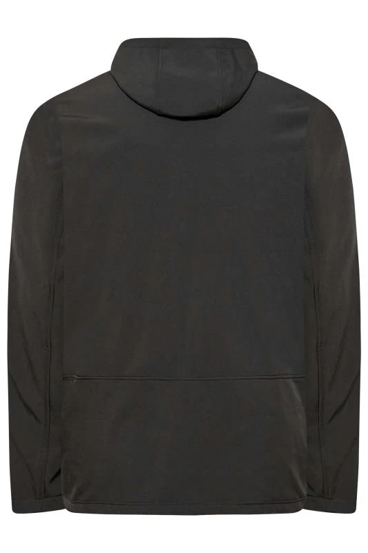 BadRhino Big & Tall Black Softshell Jacket 2 BadRhino Big & Tall Black Softshell Jacket - Image 2
