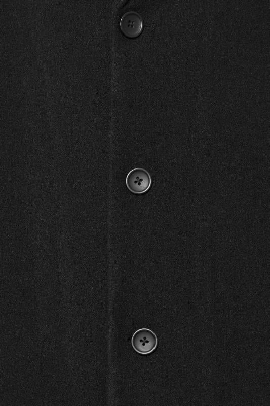 BadRhino Big & Tall Black Formal Overcoat 1 BadRhino Big & Tall Black Formal Overcoat