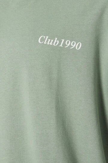 JACK & JONES Big & Tall Light Green Graphic Print Sweatshirt