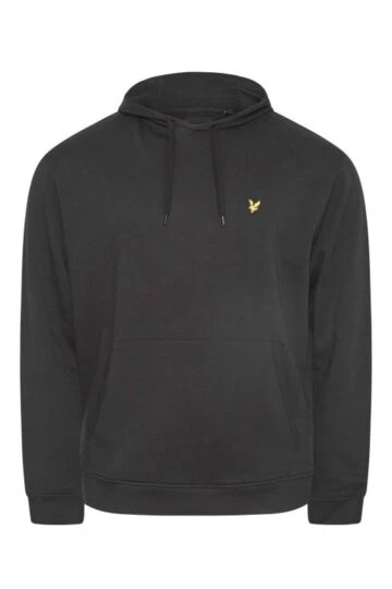 LYLE & SCOTT Big & Tall Black Hoodie