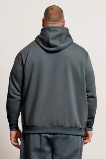 BadRhino Big & Tall Stormy Blue Worldwide Hoodie