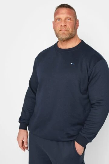 BadRhino Big & Tall Navy Blue Sweatshirt