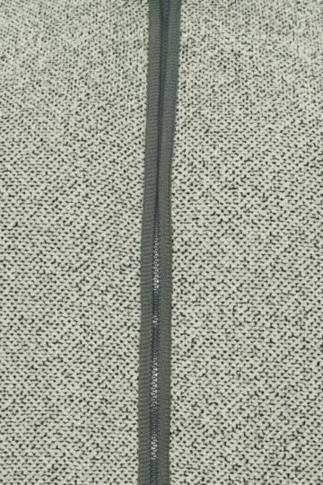 BadRhino Big & Tall Grey Textured Zip Through Fleece