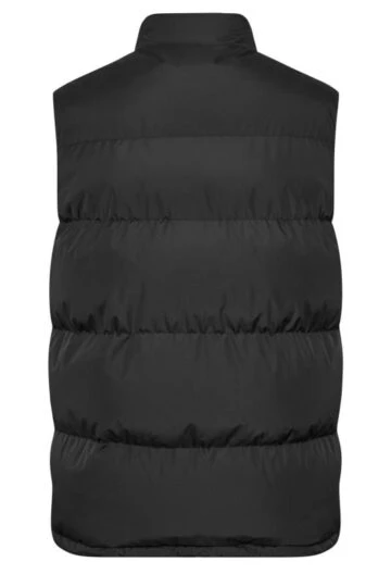 BadRhino Big & Tall Black Zip Through Gilet