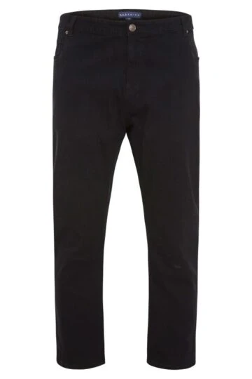 BadRhino Big & Tall Black Stretch Jeans