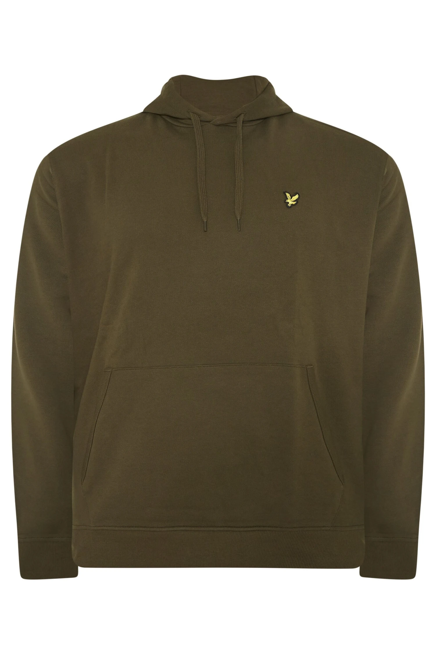 LYLE & SCOTT Big & Tall Green Hoodie 2 LYLE & SCOTT Big & Tall Green Hoodie - Image 2
