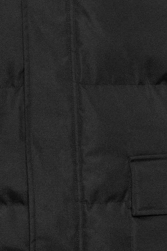 BadRhino Big & Tall Black Longline Puffer Jacket 1 BadRhino Big & Tall Black Longline Puffer Jacket