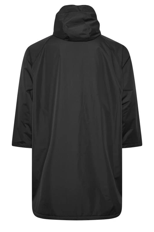 BadRhino Big & Tall Black Waterproof Sherpa Lined Changing Robe 1 BadRhino Big & Tall Black Waterproof Sherpa Lined Changing Robe