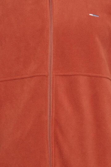 BadRhino Big & Tall Orange Essential Zip Through Fleece