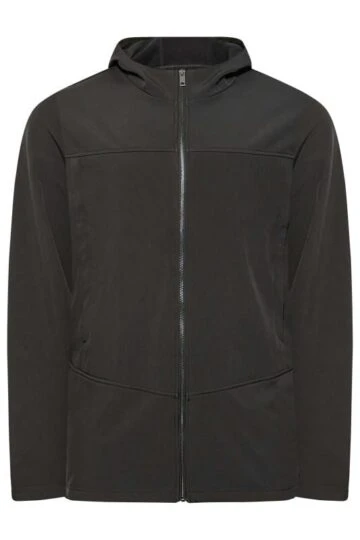 BadRhino Big & Tall Black Softshell Jacket