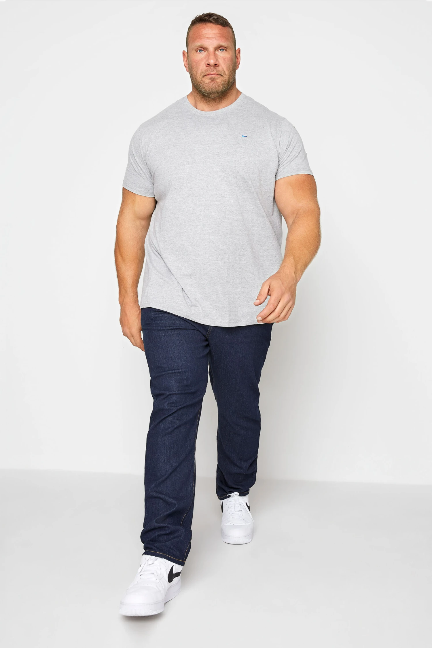 KAM Big & Tall Indigo Blue Regular Fit Stretch Jeans 2 KAM Big & Tall Indigo Blue Regular Fit Stretch Jeans - Image 2