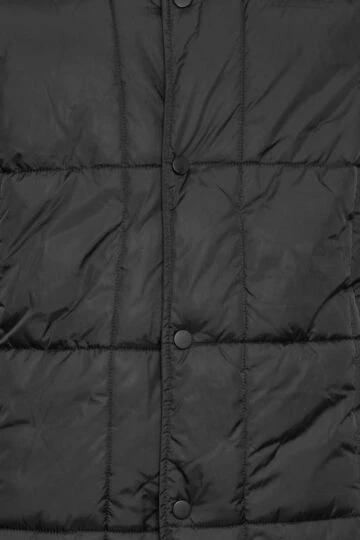 BadRhino Big & Tall Black Quilted Bomber Jacket