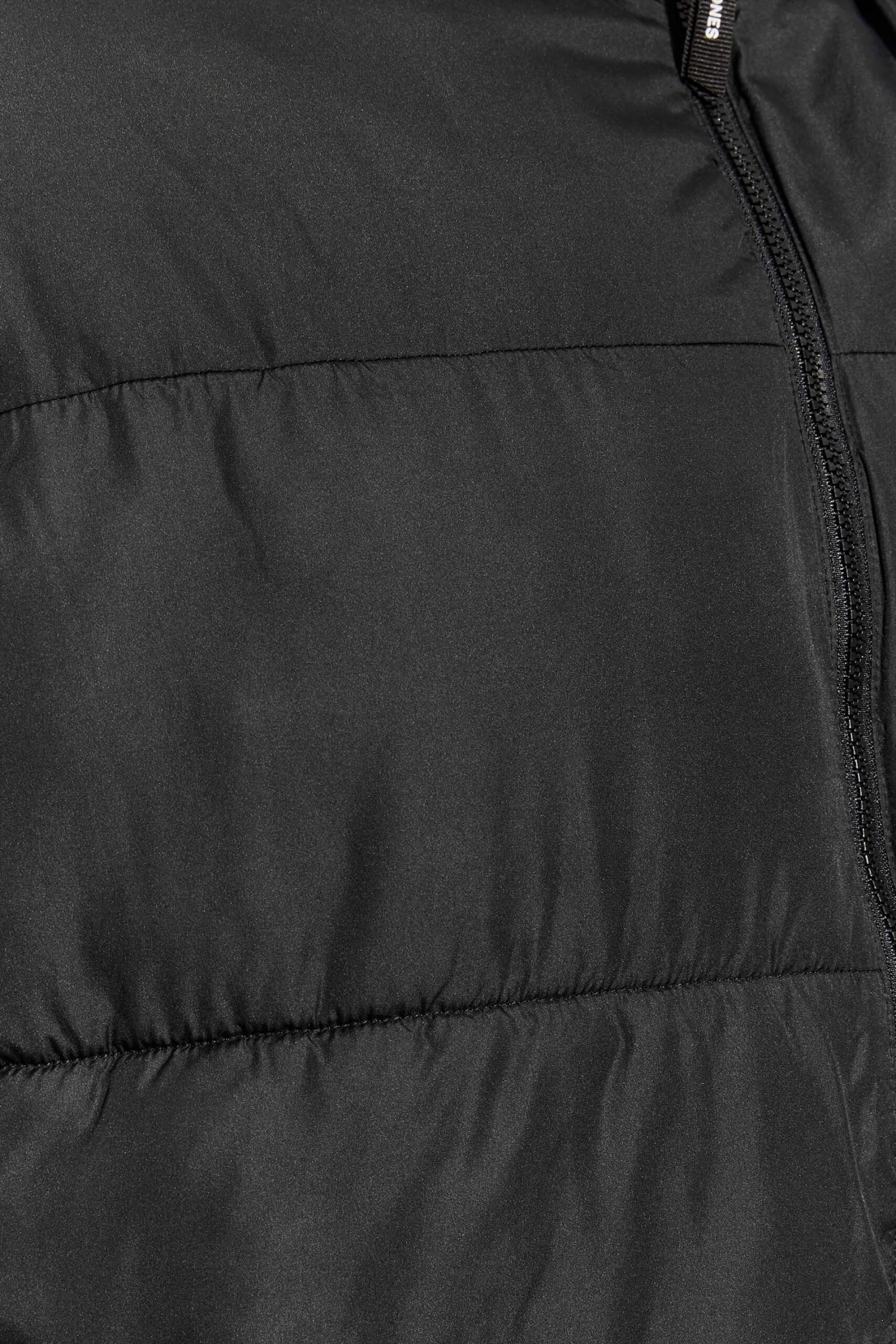 JACK & JONES Big & Tall Black Hooded Puffer Coat 2 JACK & JONES Big & Tall Black Hooded Puffer Coat - Image 2
