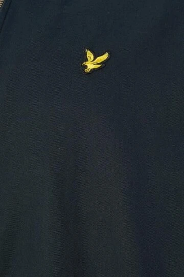 LYLE & SCOTT Big & Tall Navy Blue Twill Jacket