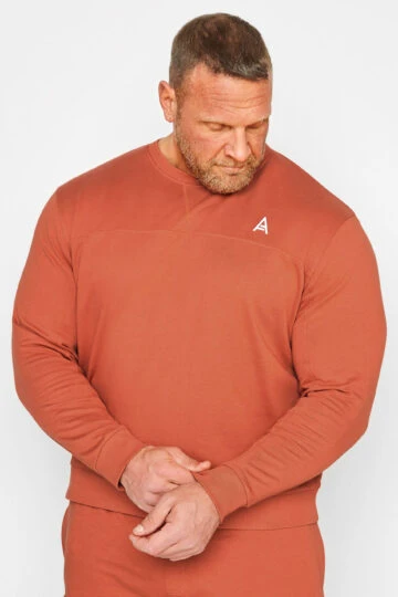 STUDIO A Big & Tall Orange Sweatshirt